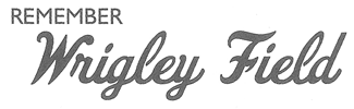 Remember Wrigley Field company logo