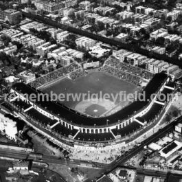 1935 World Series Wrigley Field Aerial View
