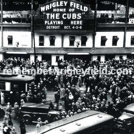 Chicago Photographs - Wrigley Field Black and White 1914 Picture