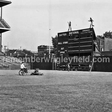 The Story Behind the Old Wrigley Field Scoreboard