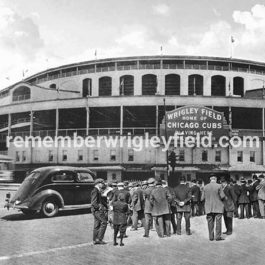 1939 Wrigley Field Main Entrance